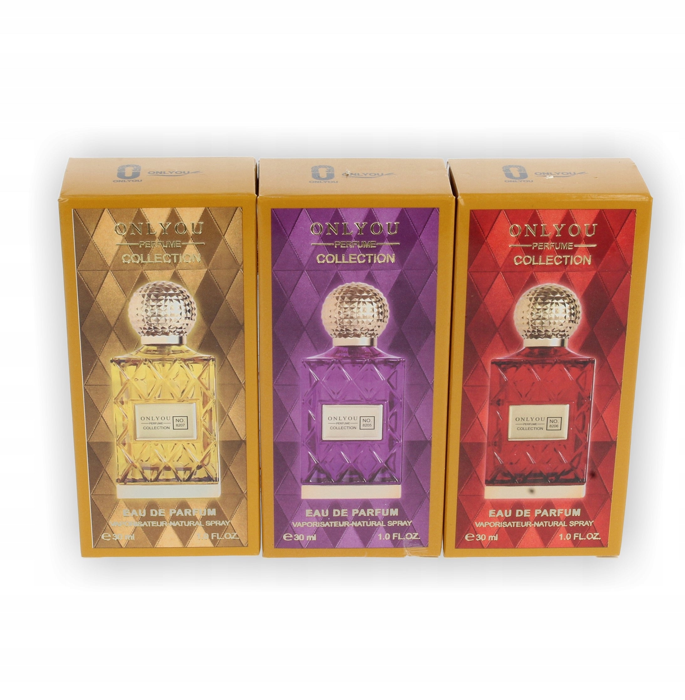 ONLYOU PERFUME EDP 30 ml - UNISEX Arrakis EAU DE PARFUM SET OF 3pcs Packaging status original