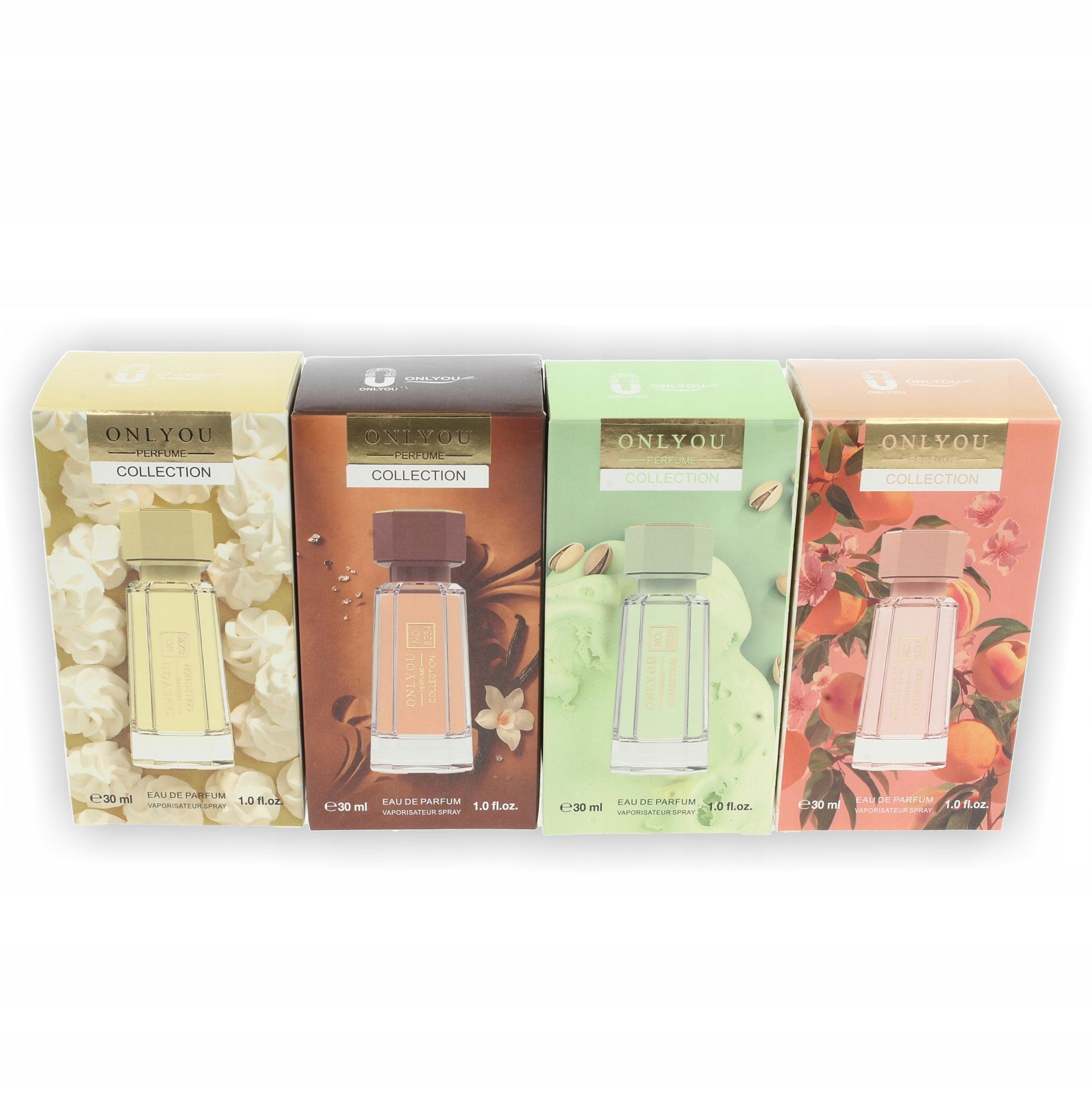 ONLYOU PERFUME EDP 30 ml - WOMEN'S EAU DE PARFUM SET OF 4pcs Packaging status original