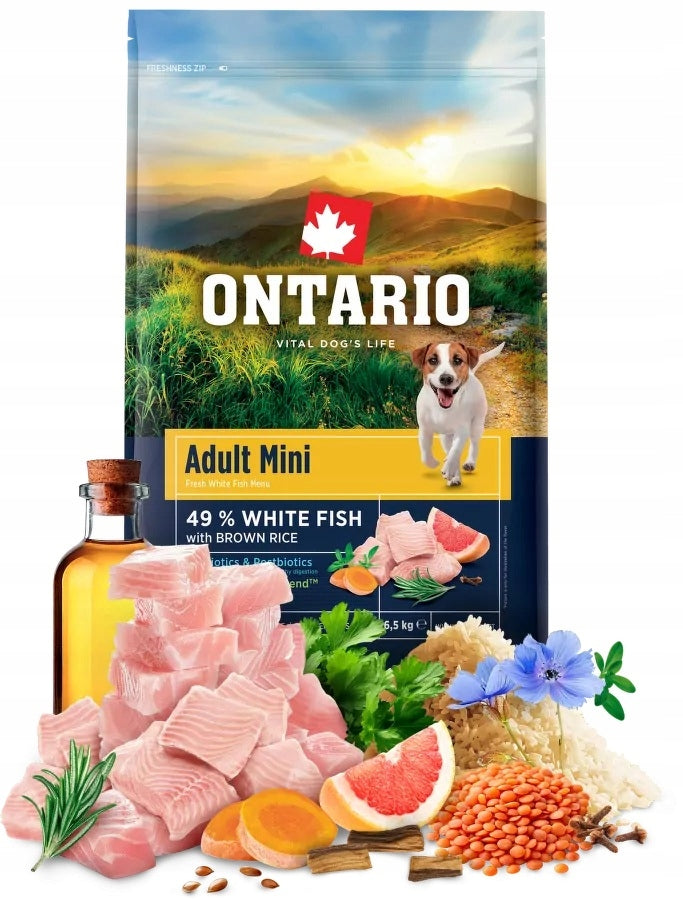 ONTARIO 6,5kg ADULT MINI FISH