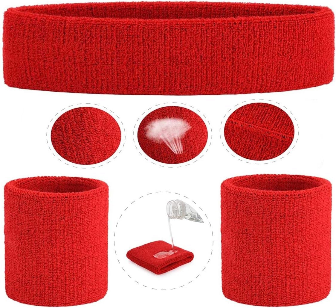 ONUPGO 6-Piece Sports Band Set – Red 360 Packaging status original