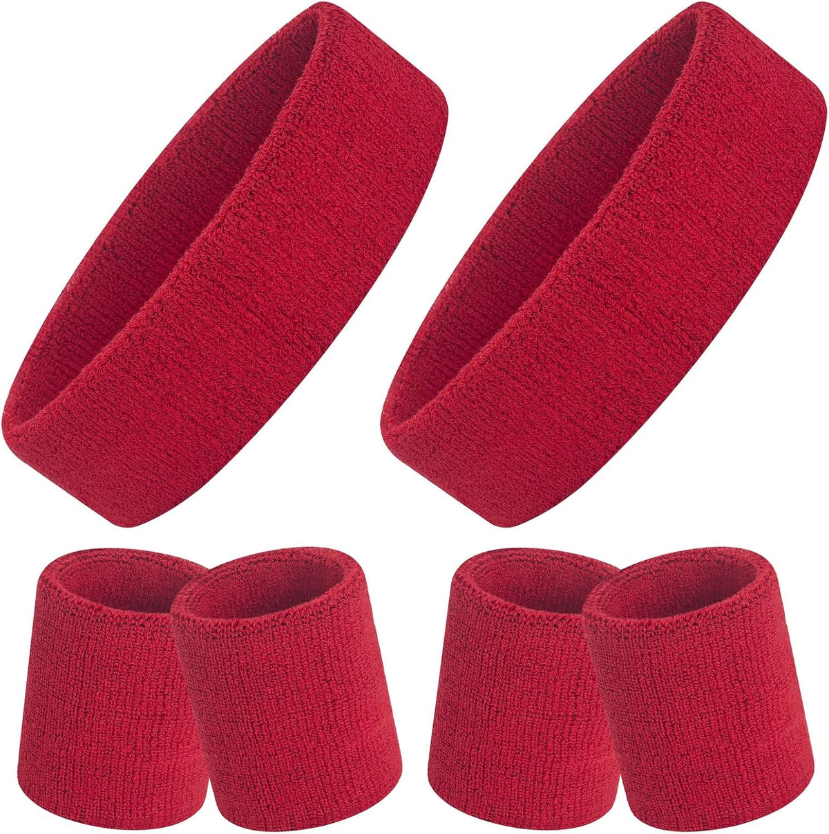 ONUPGO 6-Piece Sports Band Set – Red 360