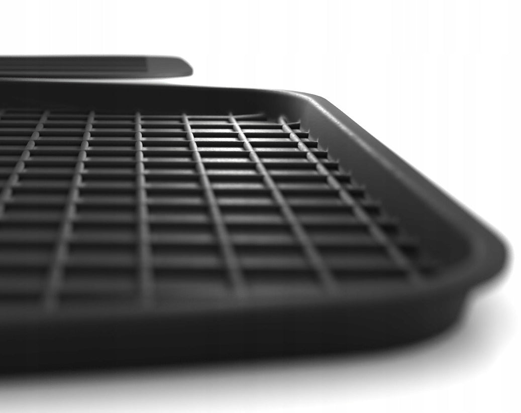 OPEL CORSA D E (2006-2019) rubber mats KORYTKO 2cm + STOPWATCHES Packaging status original