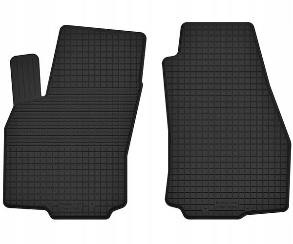 OPEL ZAFIRA A Rubber mats with rim FRONT