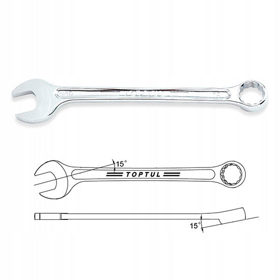 OPEN-END WRENCH 5.5 MM CR-V 104 MM TOPTUL AAEX5E5E Manufacturer code AAEX5E5E
