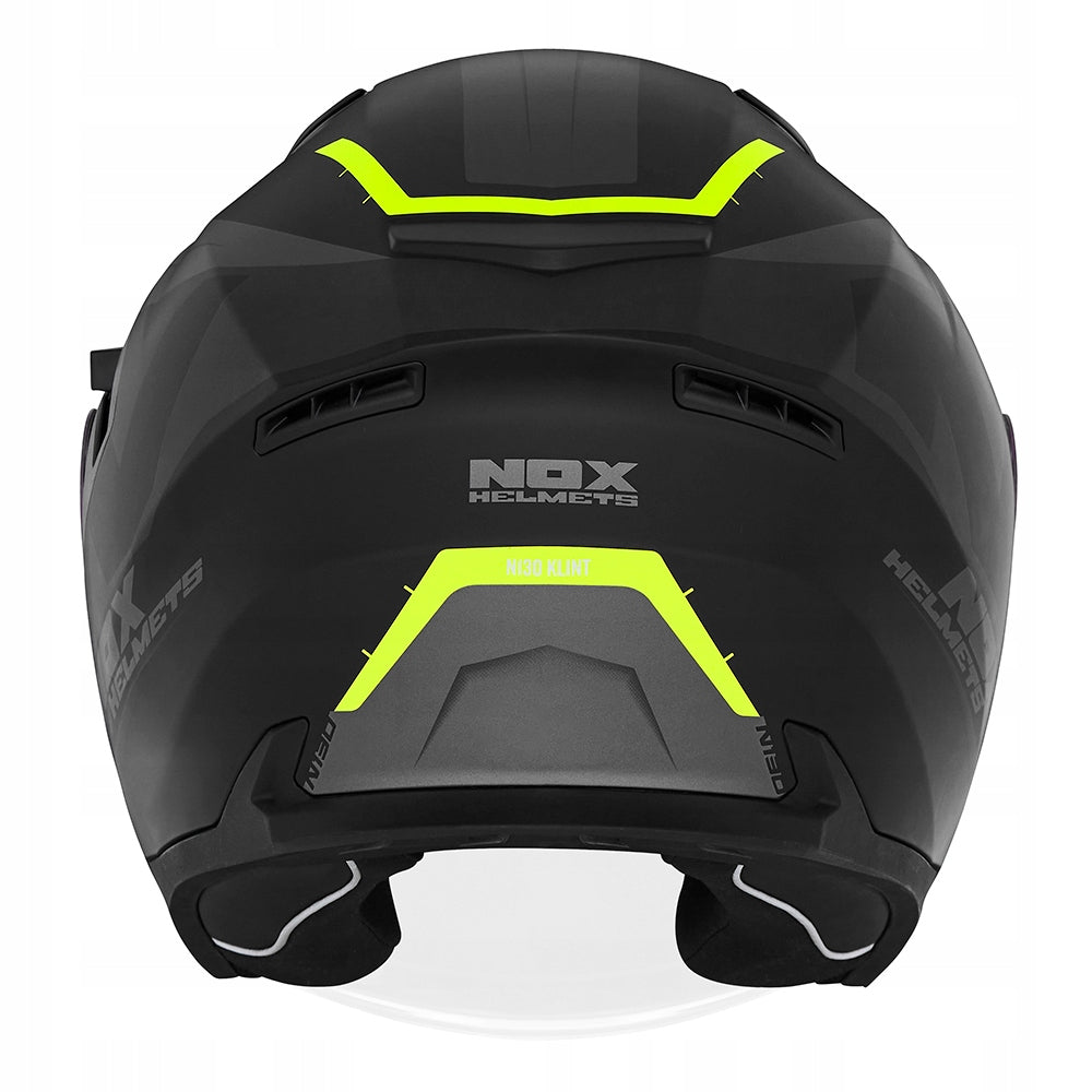 OPEN HELMET JET NOX N130 KENT BLACK MATT/YELLOW L ECE 22.06 BLENDA Manufacturer's catalog number N130KMBY/L