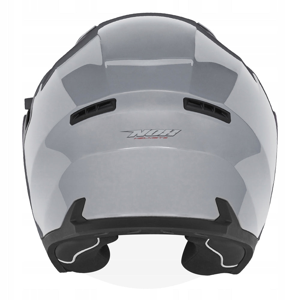 OPEN HELMET JET NOX N130 SOLID GREY GLOSS r. M ECE22.06 BLENDA Packaging status original