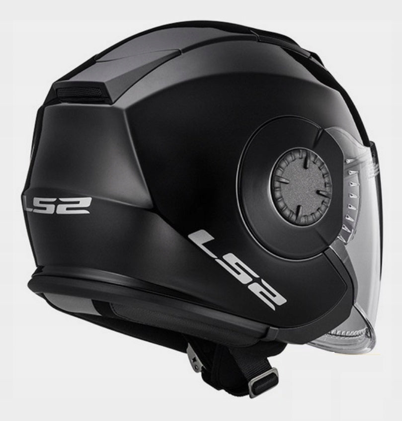 OPEN HELMET JET SCOOTER LS2 OF570 VERSO BLACK MAT r. XS 53-54 cm BLEND Manufacturer's catalog number AK3057010112