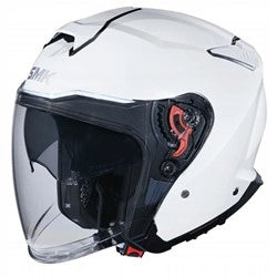 OPEN HELMET SMK GTJ SOLID WHITE GL100 2XL