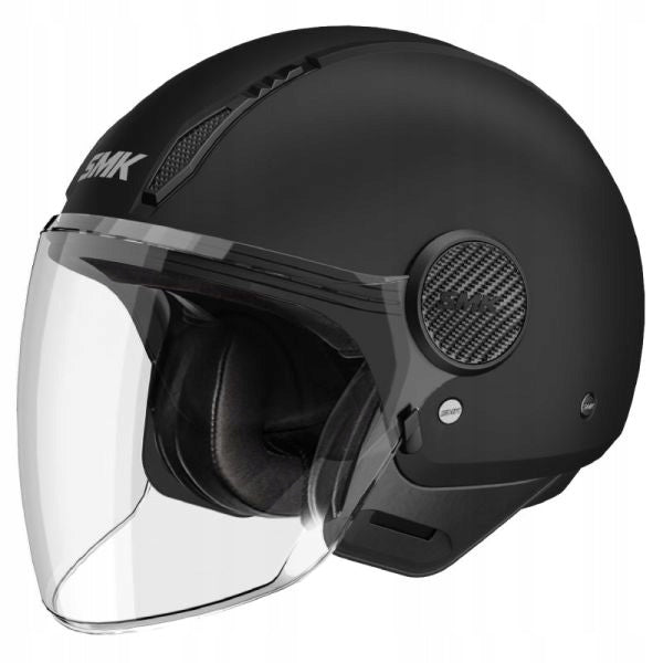 OPEN HELMET SMK LAMINAR SOLID BLACK/MATTE M