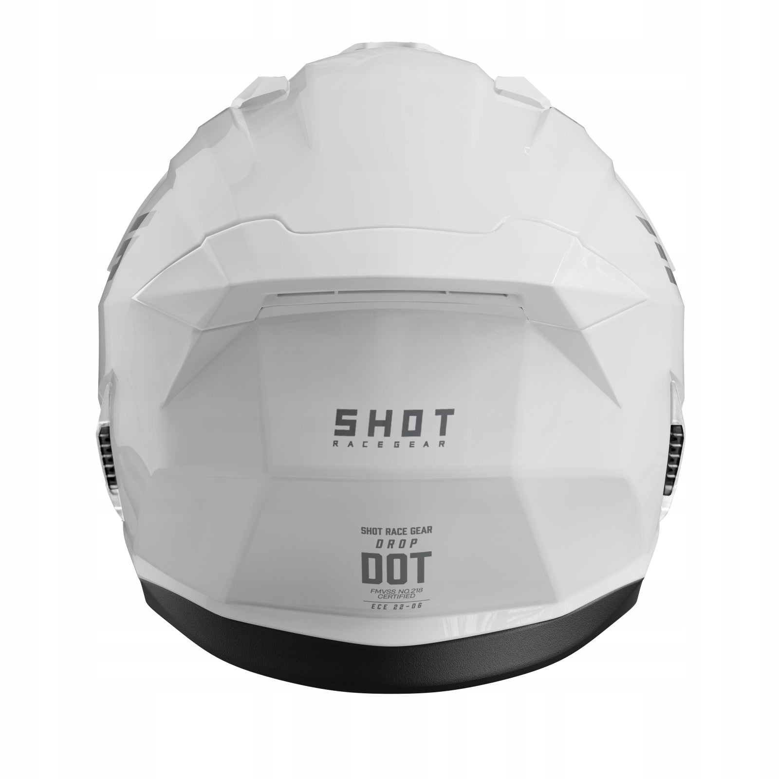 OPEN HELMET TRIAL SHOT DROP WHITE GLOSSY WHITE GLOSS Size S Manufacturer's catalog number A05-21OJ-A02-08