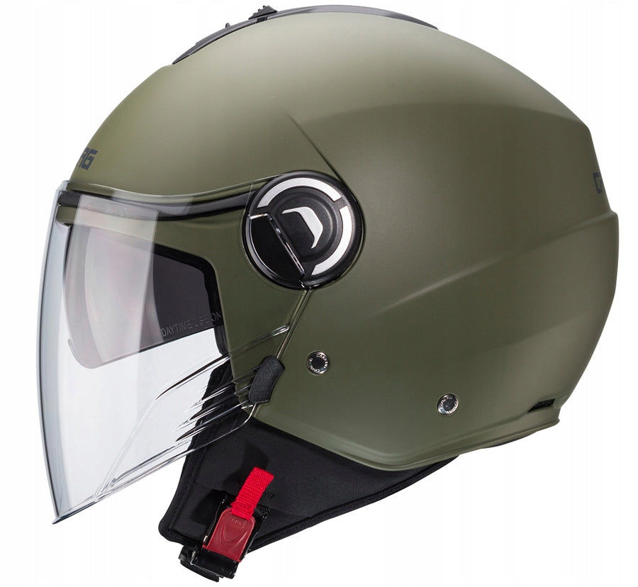 OPEN HELMETCABERG RIVIERA V4X MILITARY GREEN L Size L