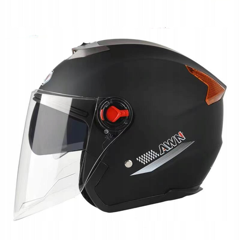 OPEN MOTORCYCLE HELMET FOR SCOOTER MOTOR CHOPPER VISOR BLENDA COLORS Manufacturer's catalog number KASK NA SKUTER Z BLENDĄ