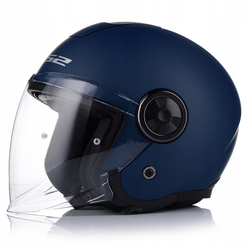 OPEN MOTORCYCLE HELMET LS2 OF620 CLASSY II BLUE MATT 22.06 + BLENDA EAN (GTIN) 6942141750434