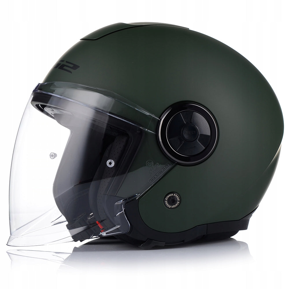 OPEN MOTORCYCLE HELMET LS2 OF620 CLASSY II MILITARY MATT 22.06 + BLEND EAN (GTIN) 6942141750557