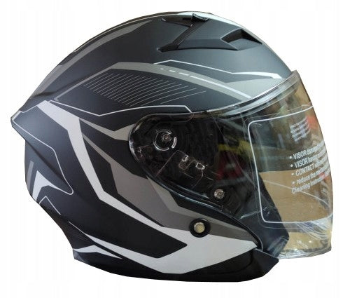 OPEN MOTORCYCLE HELMET RHINO TOURING 2 STORM XS Packaging status original