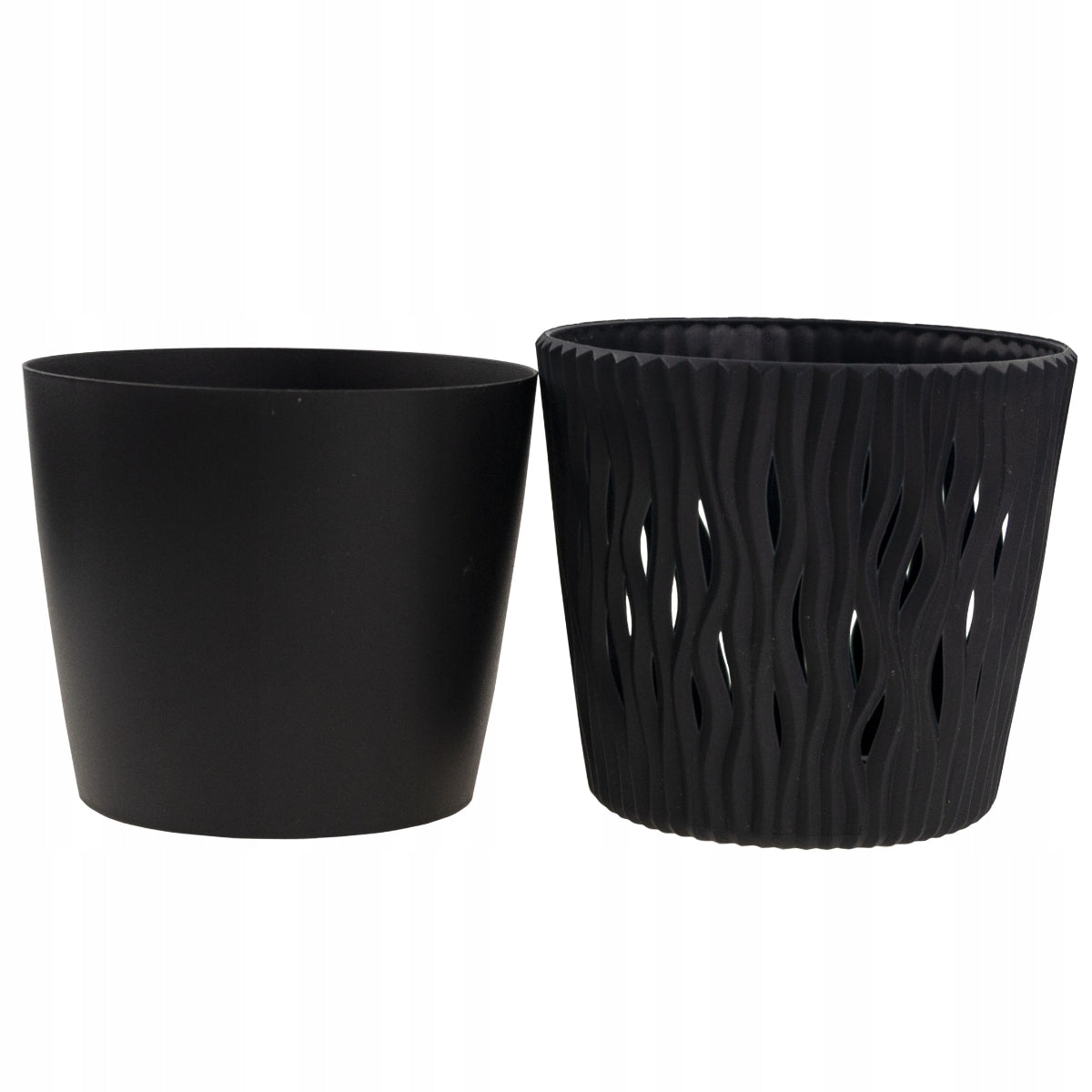 OPENWORK POT GOUGES ANTHRACITE WITH INSERT COVER 3L SANDY ROUND Maximum width 19 cm