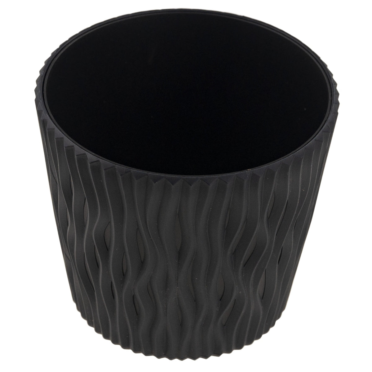 OPENWORK POT GOUGES ANTHRACITE WITH INSERT COVER 3L SANDY ROUND Packaging status original