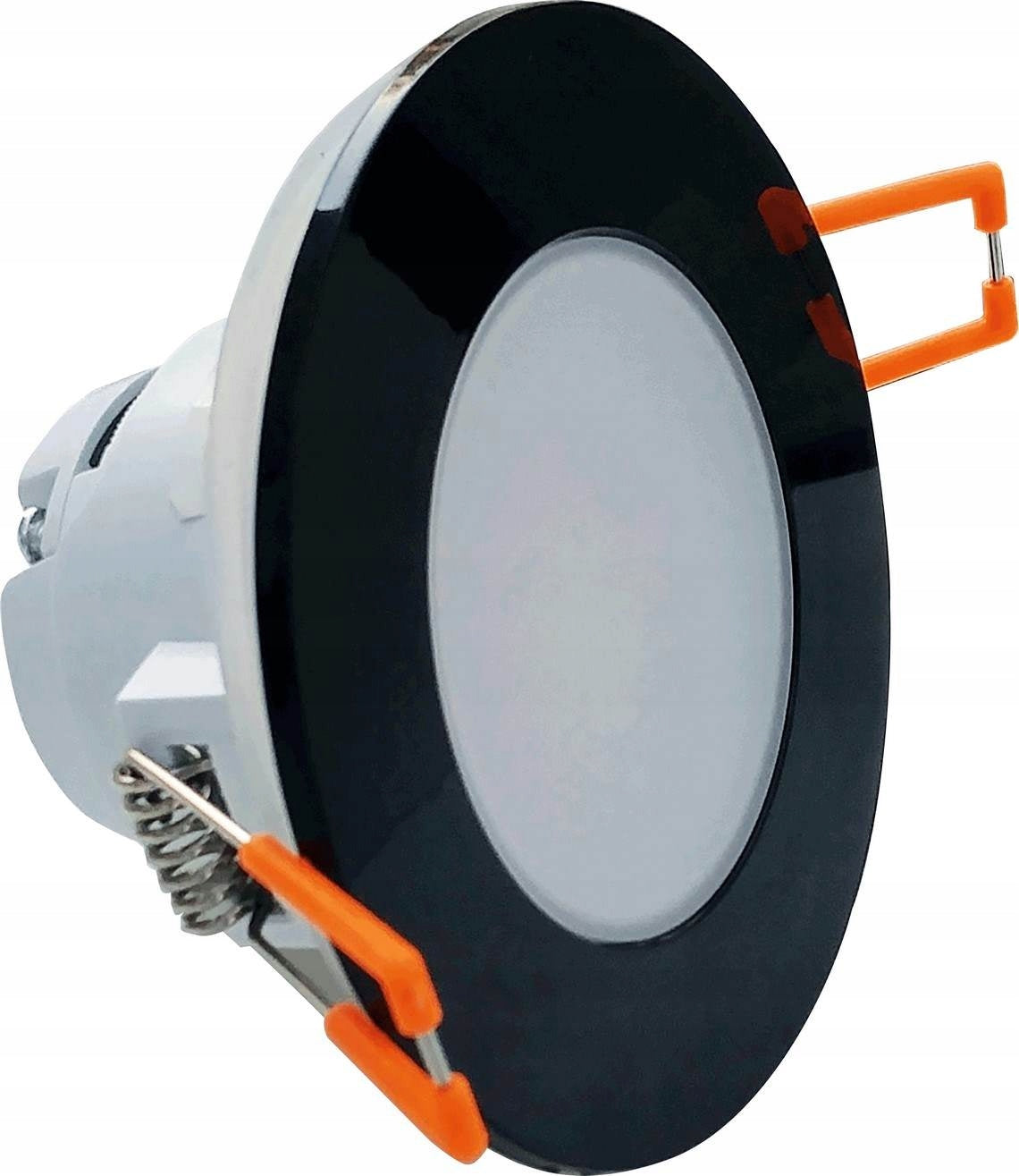 Greenlux įmontuojama LED lempa BONO-R juoda 5W NW, GXLL081