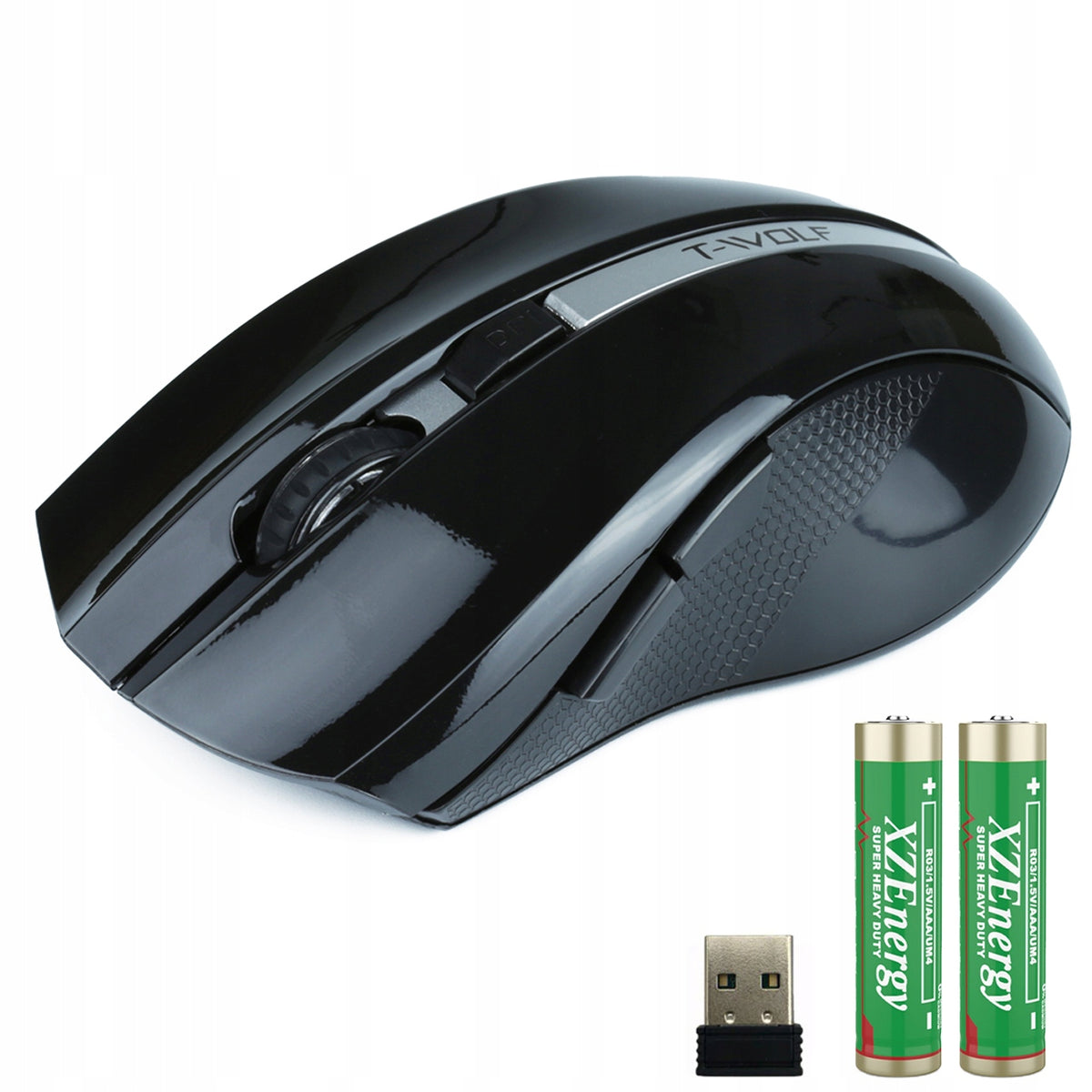 OPTICAL MOUSE WIRELESS MOUSE T-WOLF Q5 OFFICE