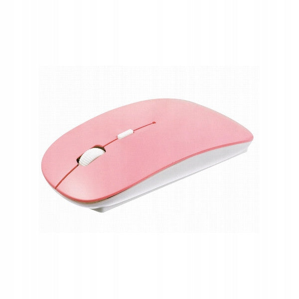 OPTICAL MOUSE WIRELESS TRUSTY 4D SLIMFIT PINK HQ Model Slimfit Ultra