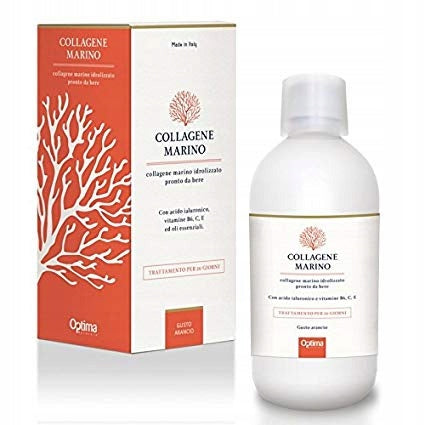 OPTIMA MARINE COLLAGEN 5000 MG LIQUID 500 ML DIETARY SUPPLEMENT WITH VITAMINS