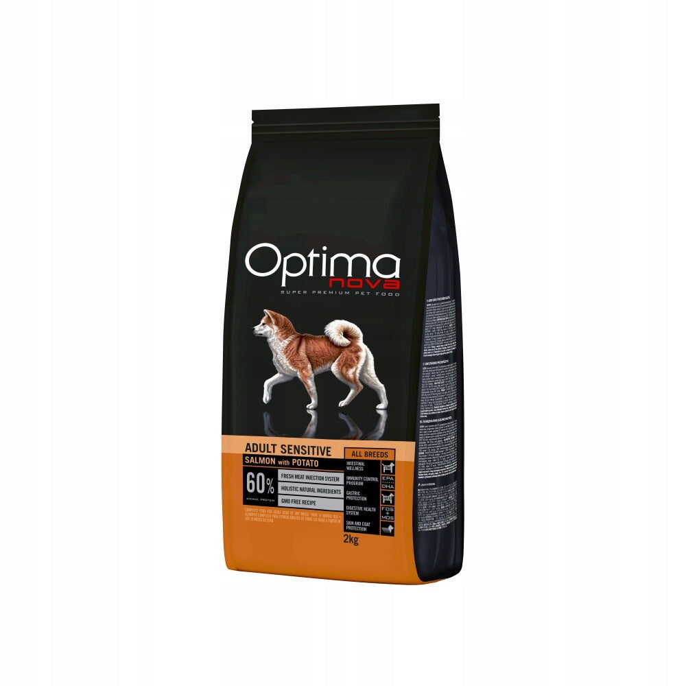 OPTIMANOVA SALMON & POTATO DOG FOOD WITH SALMON ALLERGY 2KG
