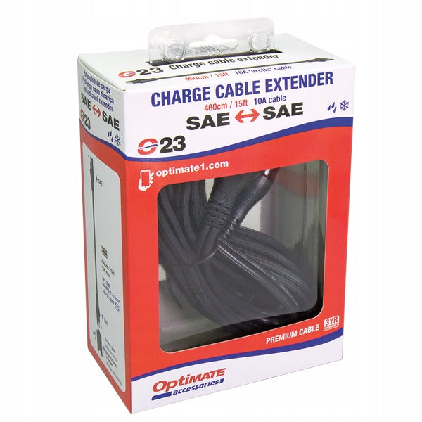 OPTIMATE EXTENSION CABLE FOR CHARGERS FOR SAE CONNECTOR (10A, UP TO -40°C, LENGTH Brand OptiMate