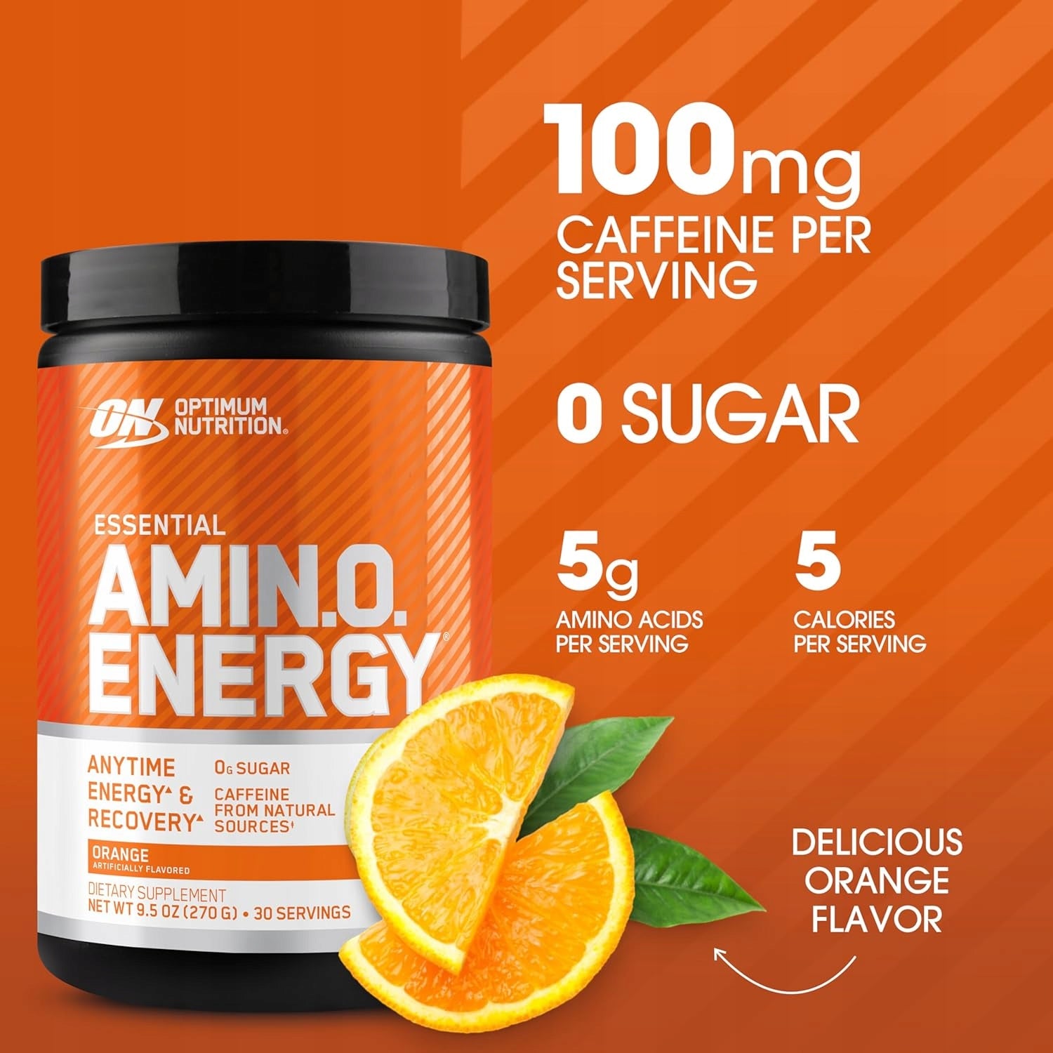 OPTIMUM NUTRITION Energy Amino 30 servings, orange Brand Optimum Nutrition