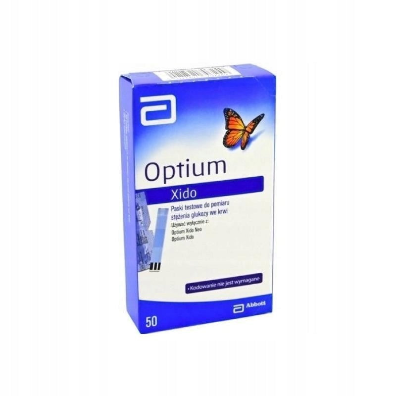 OPTIUM XIDO STRIPS FOR BLOOD GLUCOSE MEASUREMENT 50 STRIPS Poland