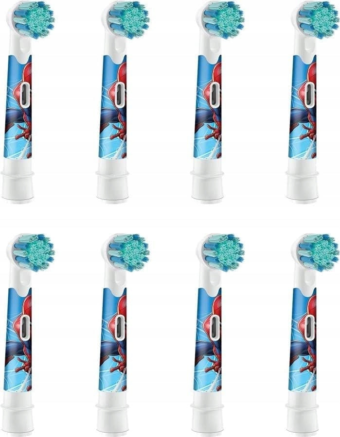 ORAL-B Children's Spiderman Tips For Electric Toothbrush 8 Pcs Manufacturer code 4210201435914