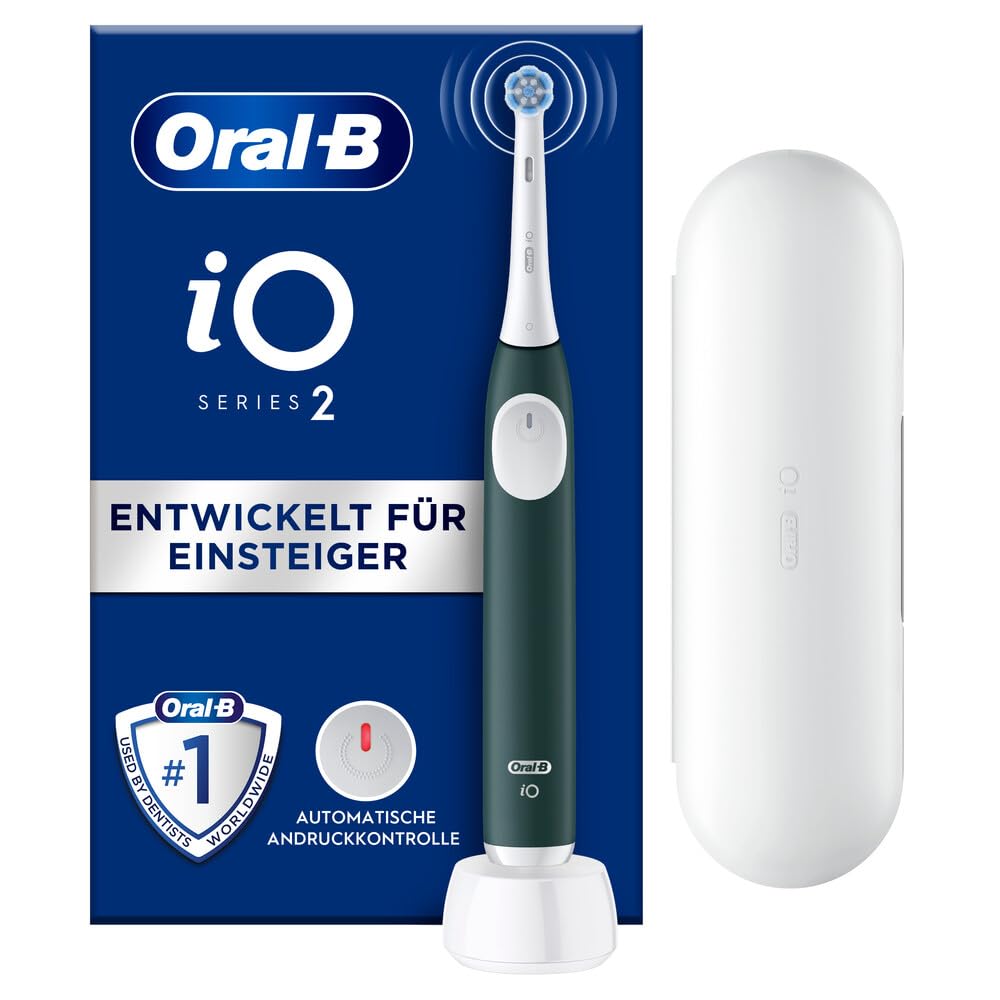 ORAL-B IO Series 2 Electric Toothbrush 3 Magnetic Modes Green