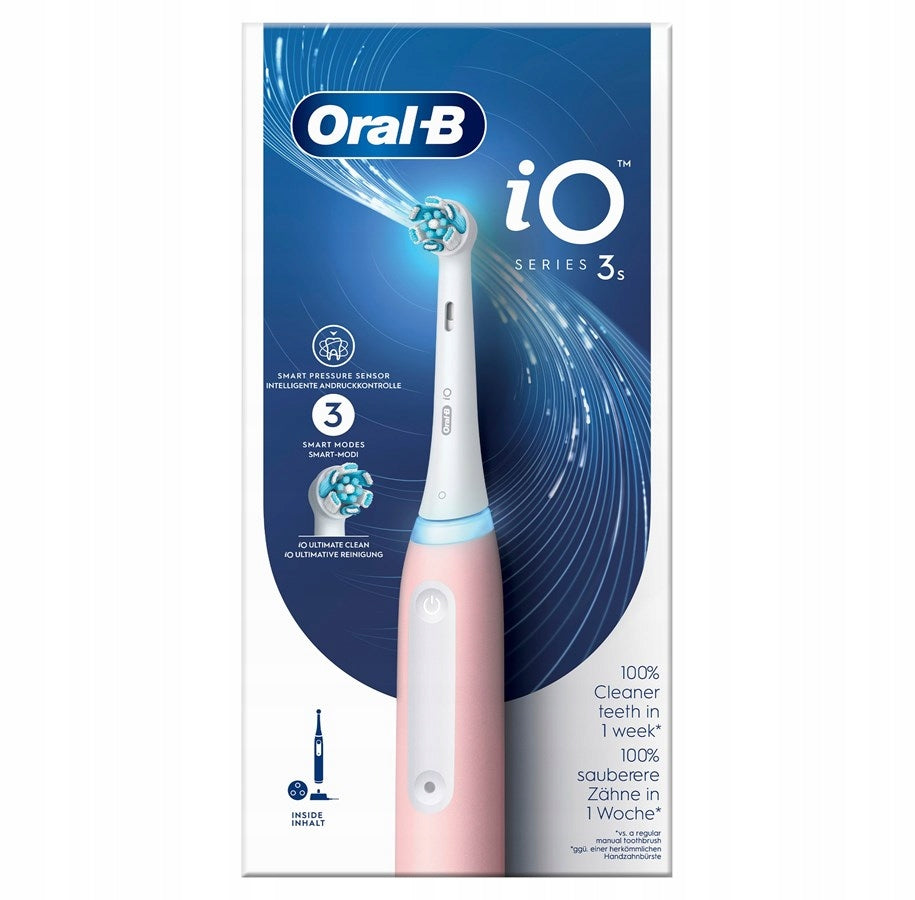 ORAL B - IO3S BLUSH PINK ELECTRIC TOOTHBRUSH Medical device no