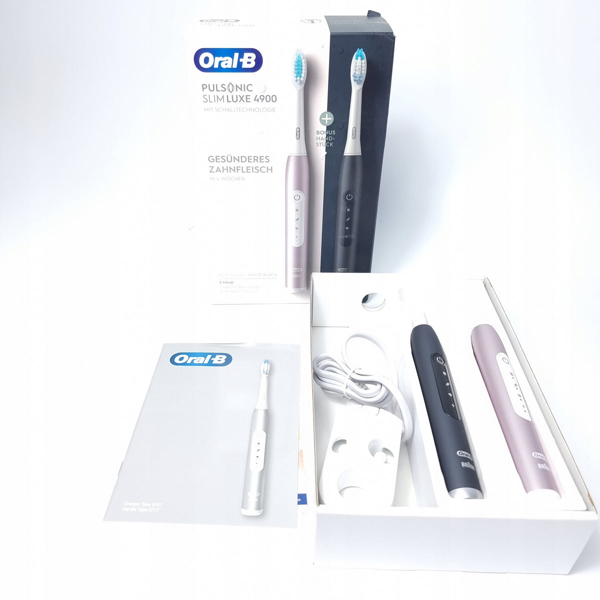 ORAL B PULSONIC SLIM LUXE 4900 2PCS Brand Oral-B