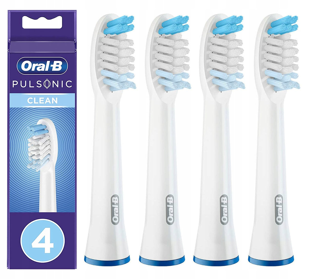 ORAL-B Pulsonic Braun ORIGINAL TIP SR32-4 CLEAN X 4 Brand Oral-B
