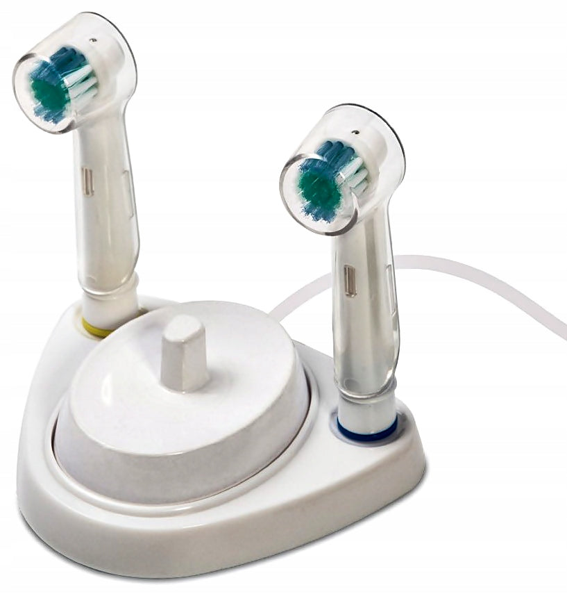 ORAL-B TOOTHBRUSH STAND and 2 tips Packaging status original