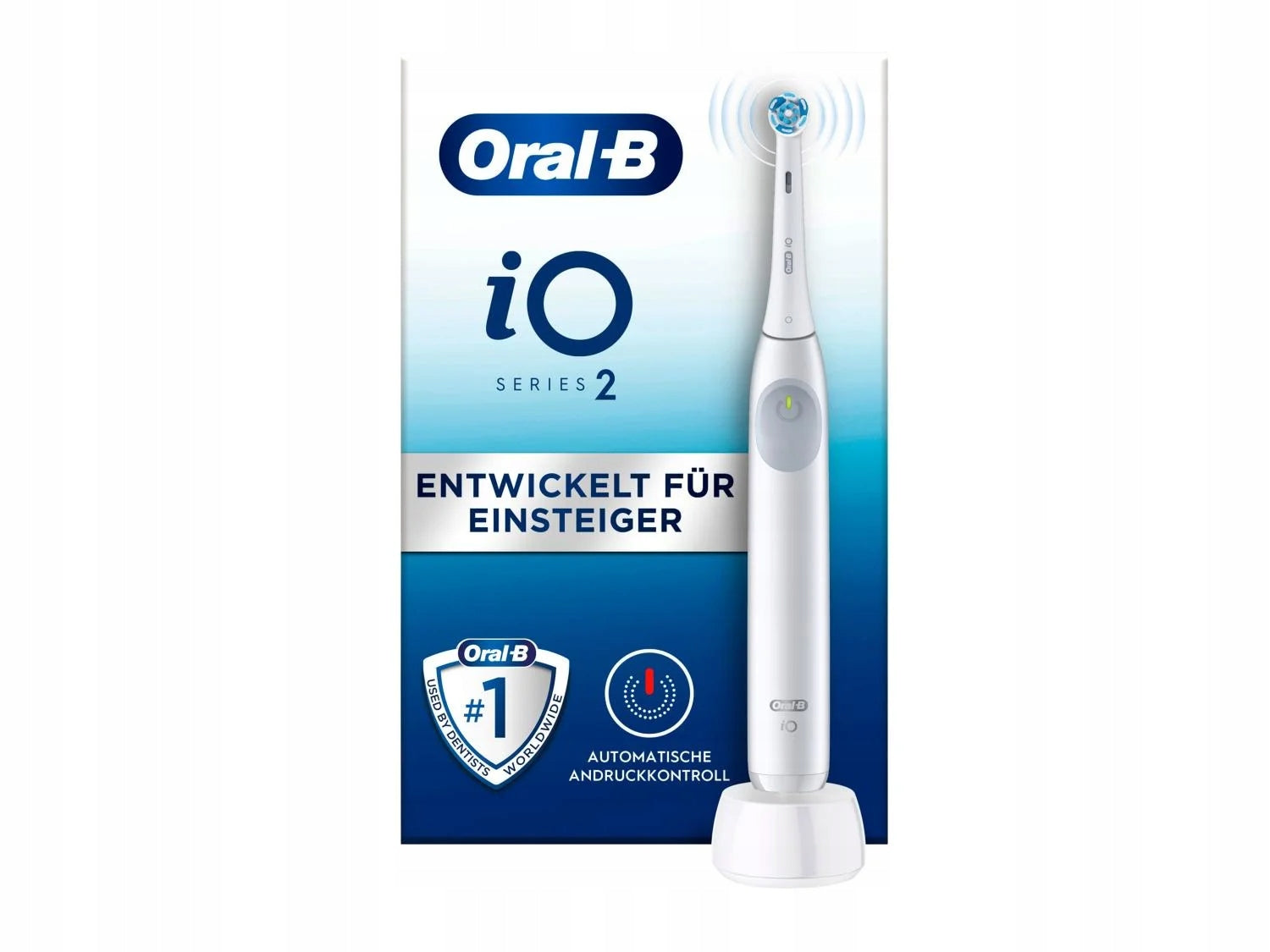 ORAL-B iO Simply Clean OCEAN BLUE (IO2) Electric Toothbrush + CHARGER Brand Oral-B