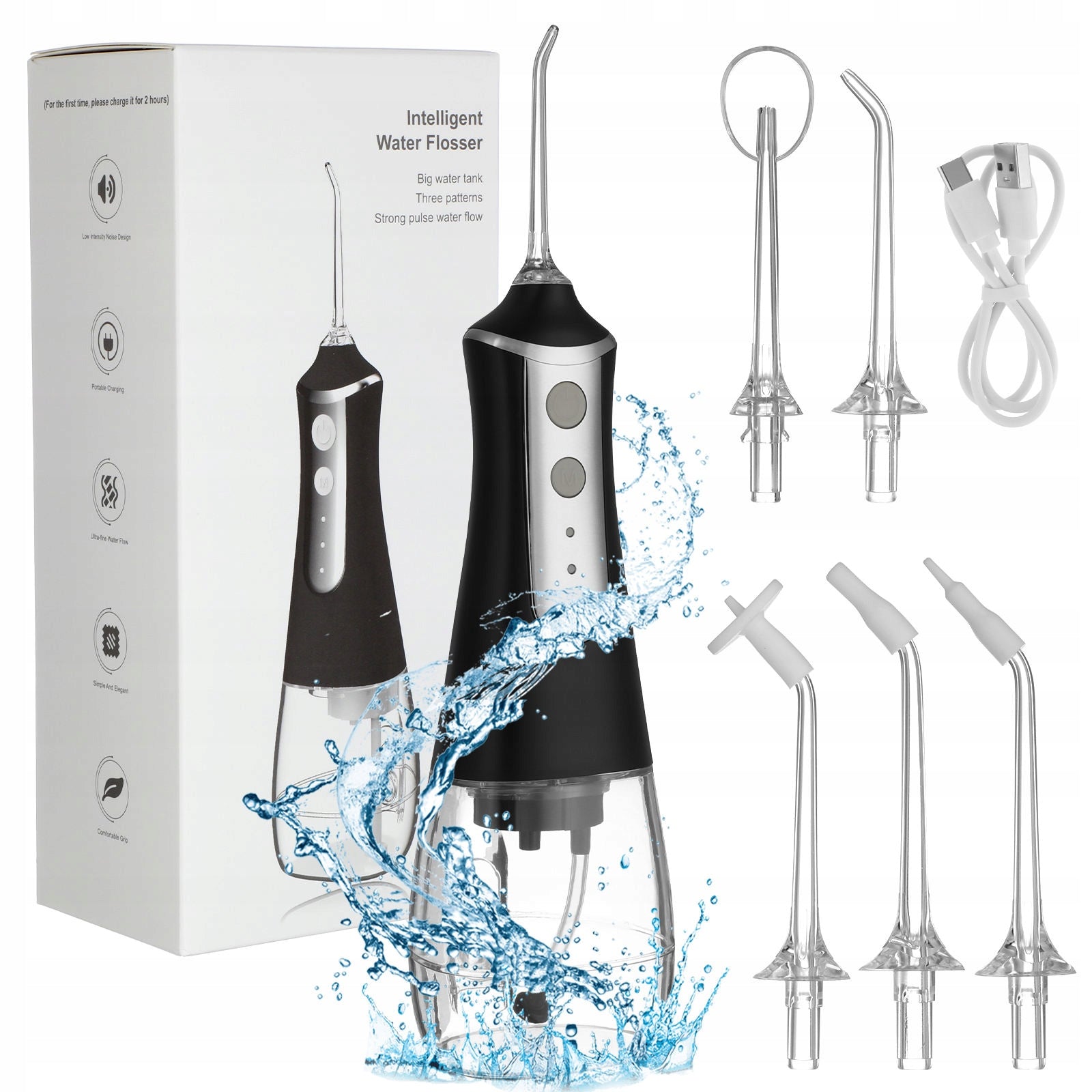 ORAL IRRIGATOR DESIGNED FOR HOME USE BLACK L10 Brand no brand