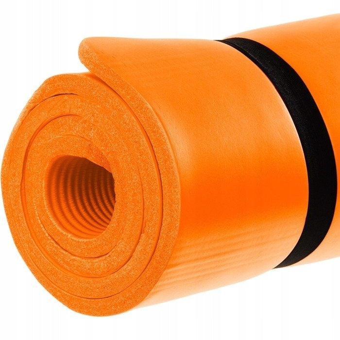 ORANGE FOAM MAT 190x60x1,5cm FOR EXERCISE / FITNESS Packaging status original