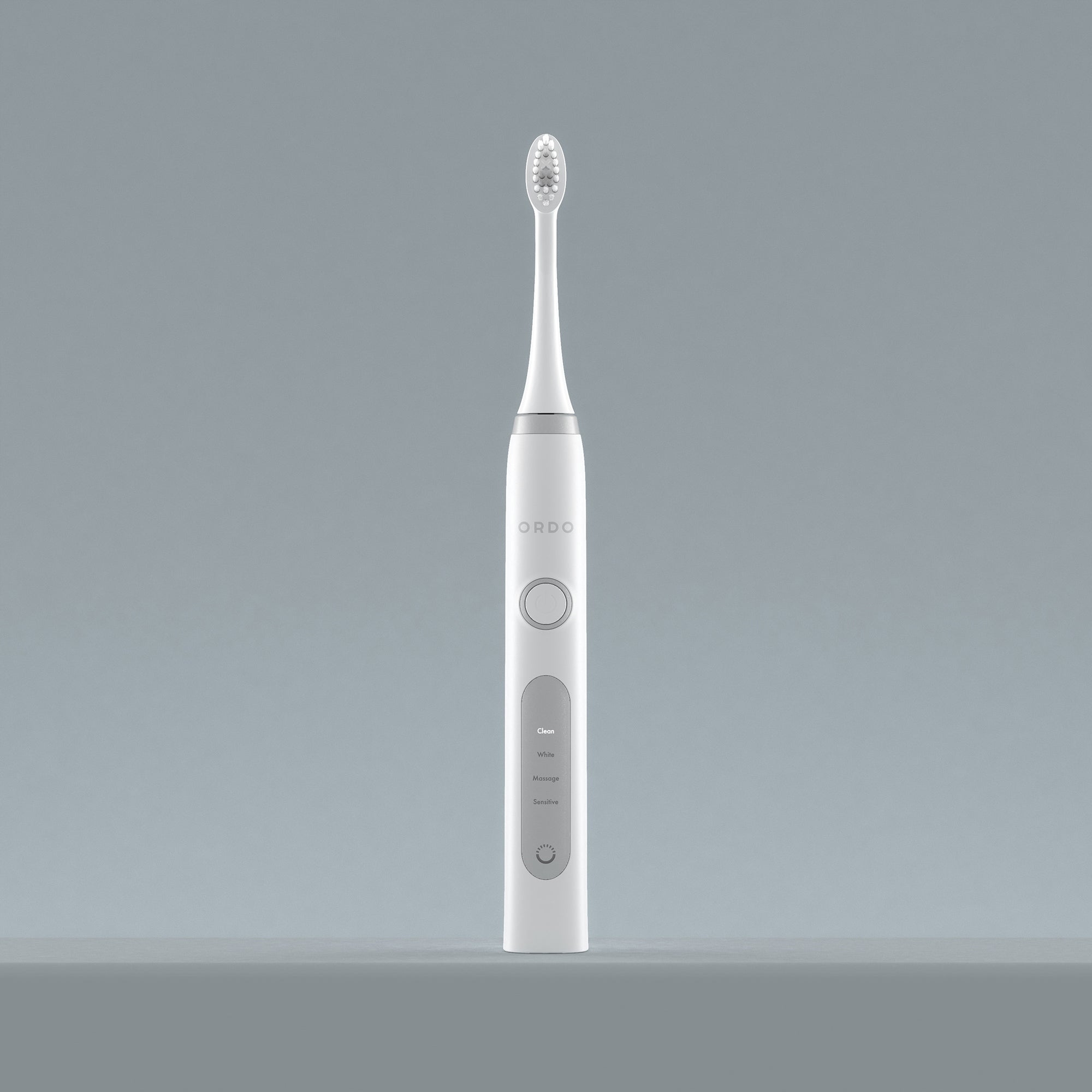 ORDO Sonic+ Electric Toothbrush White/Silver Kind toothbrush