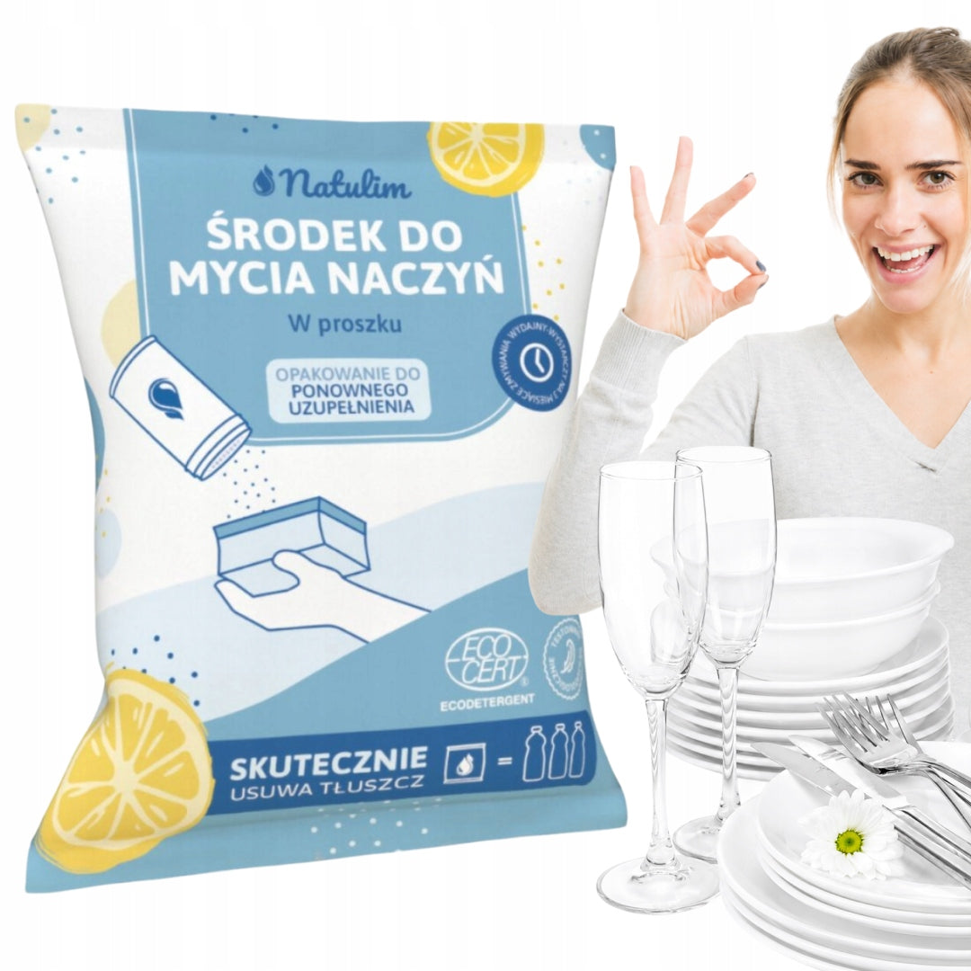 ORGANIC DISHWASHING AGENT POWDER NATULIM