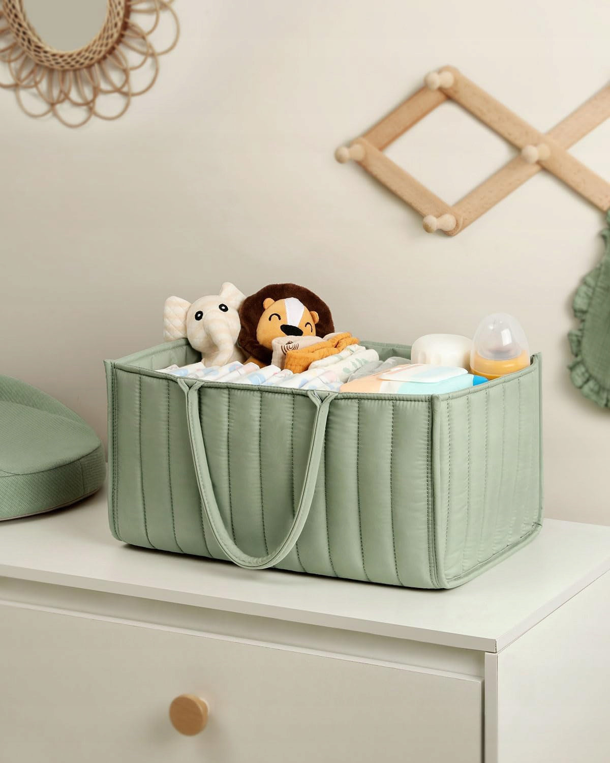 ORGANIZER BAG Basket Felt For Baby Mom For Diapers Akcesoria Brand no brand