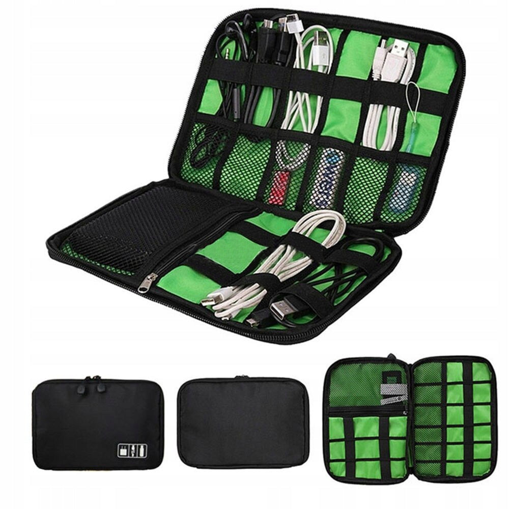 ORGANIZER BOX CASE FOR CABLES, PENDRIVE, MEMORY CARDS