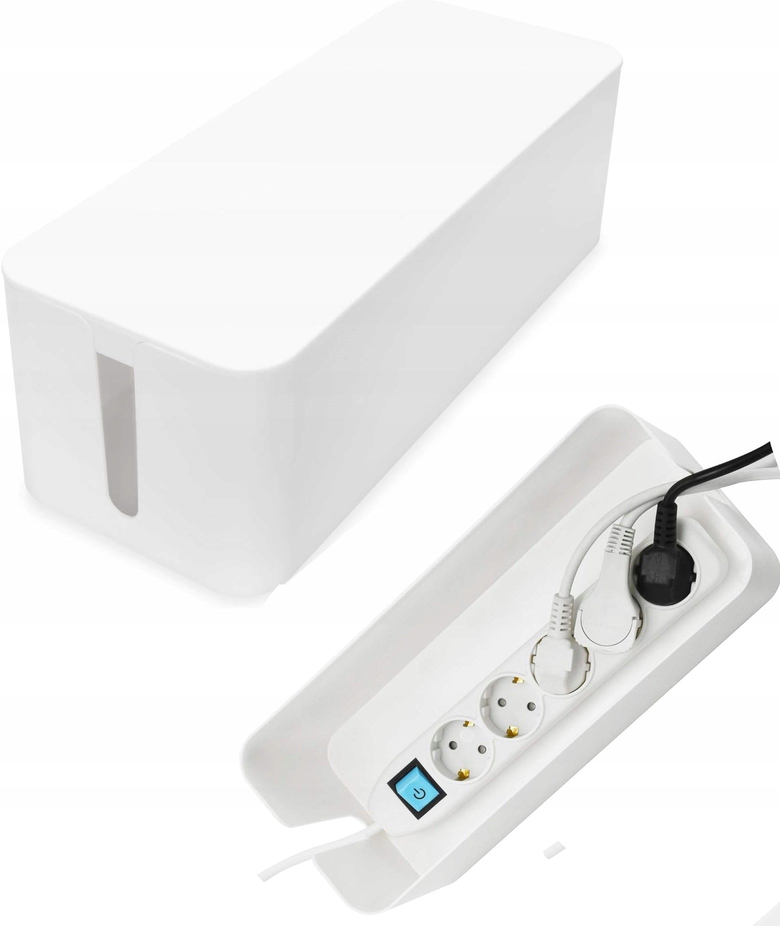 ORGANIZER BOX FOR CABLES, LARGE STRIP, 40 CM