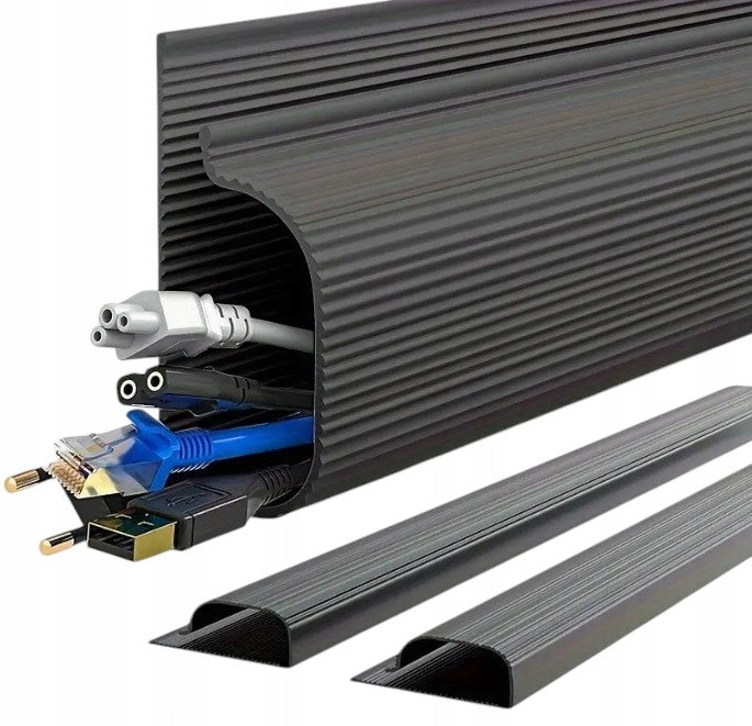 ORGANIZER CABLE GRILLE STRIP FOR CABLE CABLES MASKING 40 CM LARGE