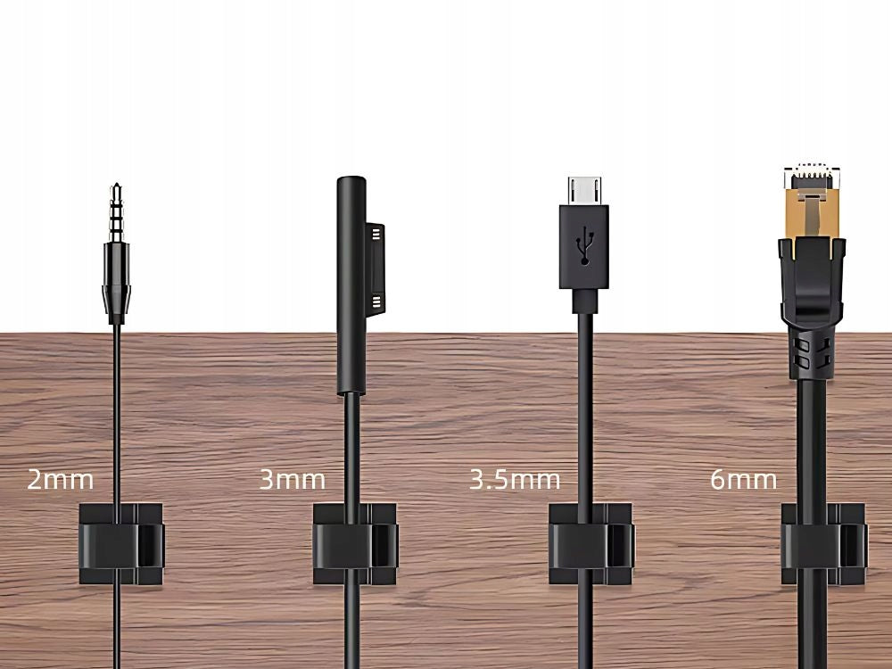 ORGANIZER CABLE HOLDER FOR WIRE CABLES HOOK GRILLE CLIP 10PCS Brand Verk Group