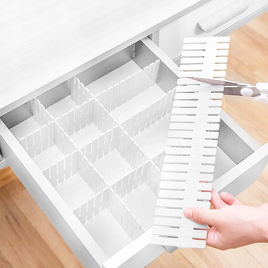 ORGANIZER COMPARTMENT FOR DRAWERS COMPARTMENT SEPARATOR FOR CLOSET DRAWER Packaging status original