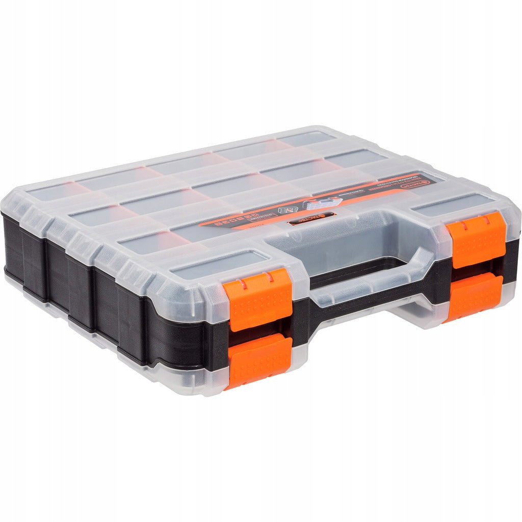 ORGANIZER DOUBLE-SIDED BOX 32x26x8cm 30 compartments PP plastic - TACTIX