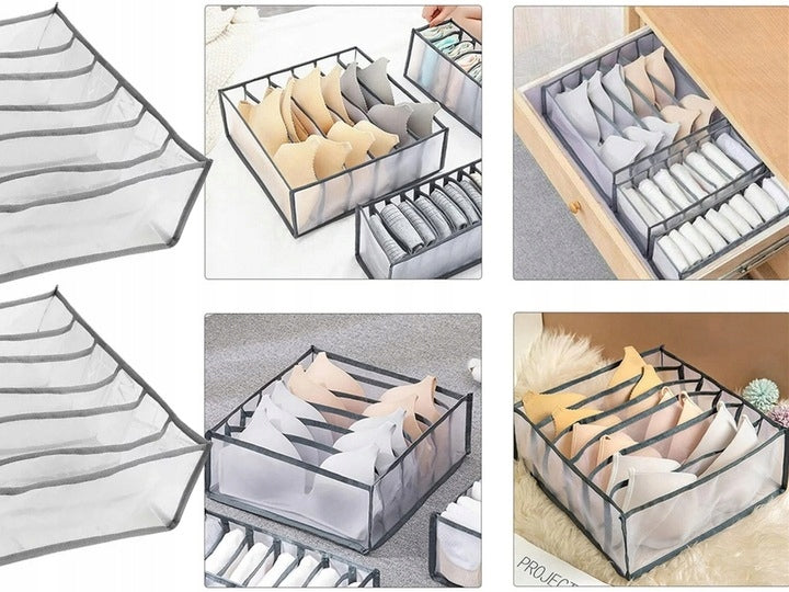 ORGANIZER FOR UNDERWEAR, BRA, BRA FOR WARDROBE DRAWER, 6 PARTS Brand Verk Group