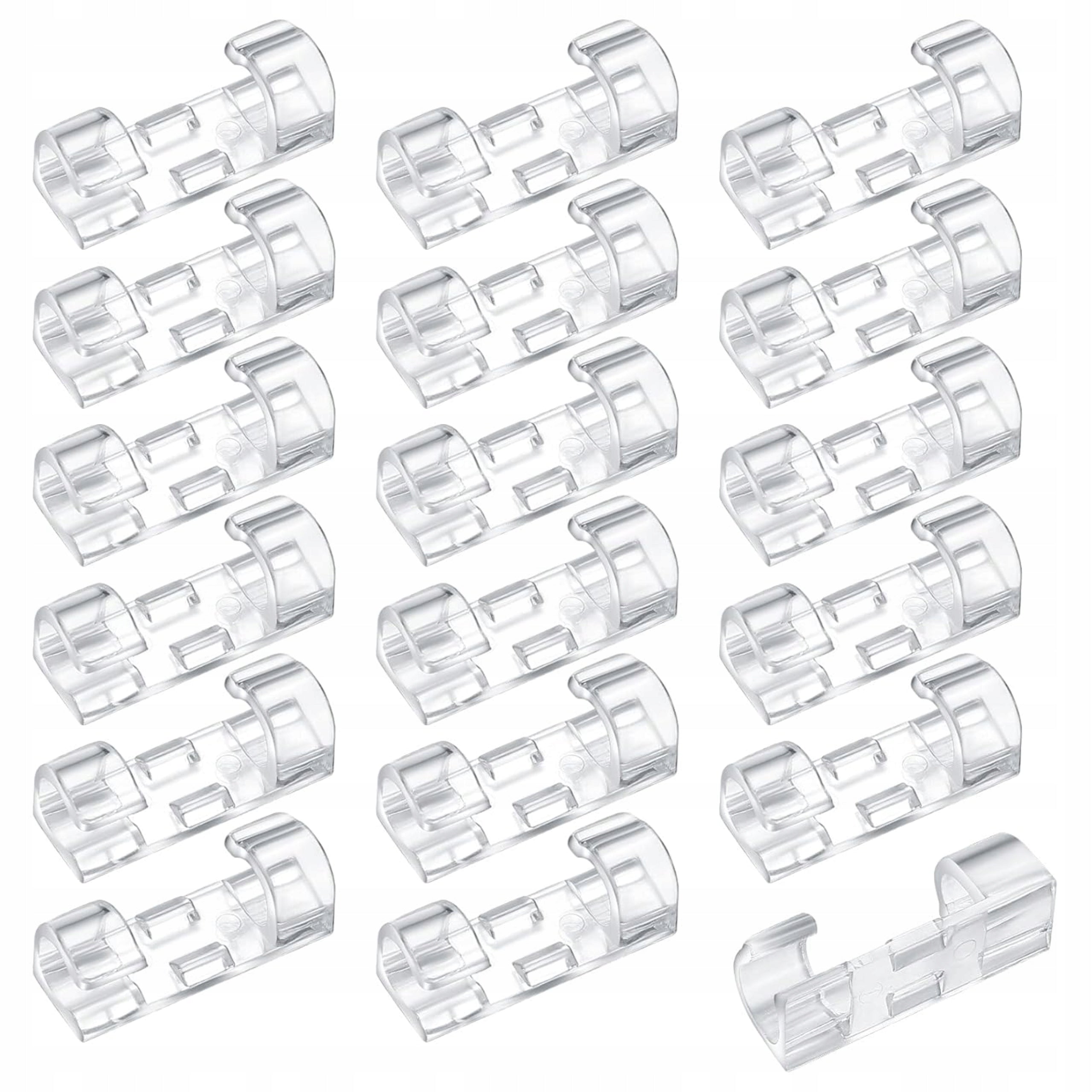 ORGANIZER HOOK GRILLE CABLE CLIP 3M SELF ADHESIVE 100PCS