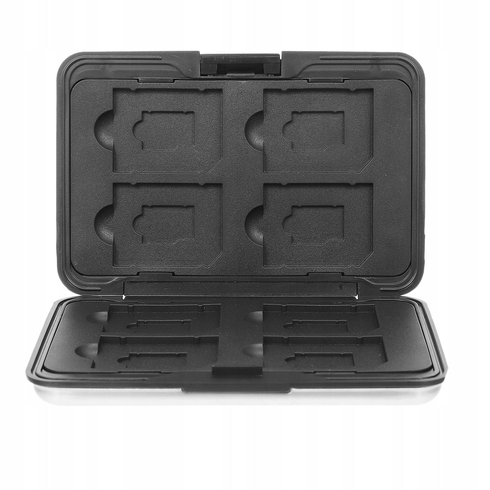 ORGANIZER NA KARTY PAMIĘCI SD, LEKKI, TRWAŁY, METALOWY Model 1304632919998